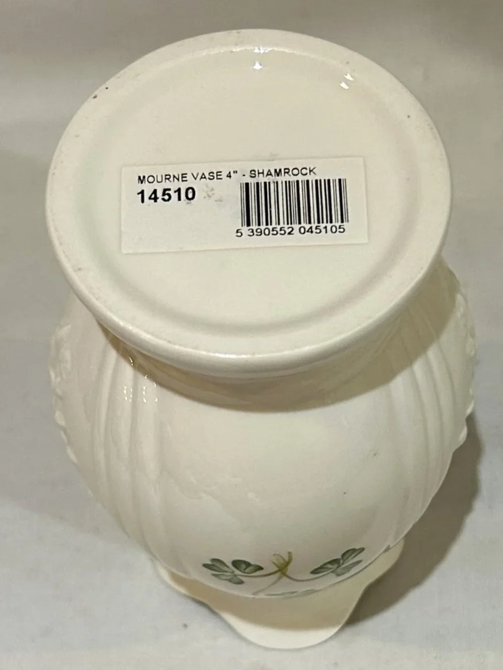Irish Donegal Belleek Porcelain Mourne Vase 4.75